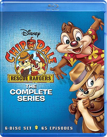 Blu-Ray Tico e Teco Defensores da Lei |Chip 'n' Dale Rescue Rangers - Série Completa - Disney
