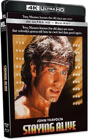 4K UHD + Blu-Ray Os Embalos de Sábado Continuam | Staying Alive - John Travolta