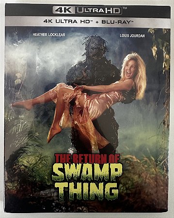 4K UHD + Blu-Ray A Volta Do Monstro do Pântano | The Return Of Swamp Thing