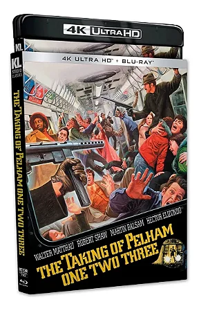 4K UHD + Blu-Ray O Sequestro do Metrô | The Taking Of Pelham One Two Three