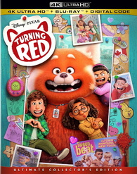 4K UHD + Blu-Ray Red Crescer é uma Fera | Turning Red - Disney