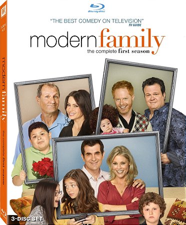 Blu-Ray Modern Family - Temporada 1 - Legendado em PT