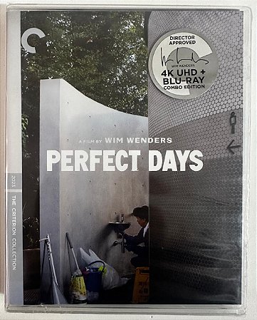 4K UHD + Blu-Ray Dias Perfeitos | Perfect Days - Win Wenders - Criterion