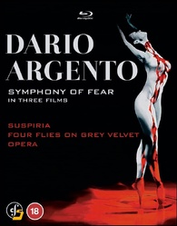 Blu-Ray Dario Argento Coleção 3 Filmes | Dario Argento Symphony Of Fear