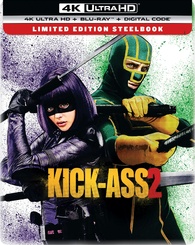 4K UHD + Blu-Ray SteelBook Kick Ass 2 Quebrando Tudo | Kick Ass 2