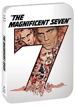 4K UHD + Blu-Ray SteelBook Sete Homens e um Destino | The Magnificent Seven