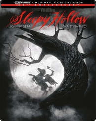 4K UHD + Blu-Ray SteelBook A Lenda do Cavaleiro Sem Cabeça | Sleepy Hollow - Johnny Depp