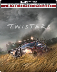 4K UHD + Blu-Ray SteelBook Twisters - Glen Powell