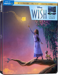 4K UHD + Blu-Ray SteelBook Wish O Poder dos Desejos | Wish - Disney