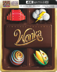 4K UHD + Blu-Ray SteelBook Wonka - Timothée Chalamet