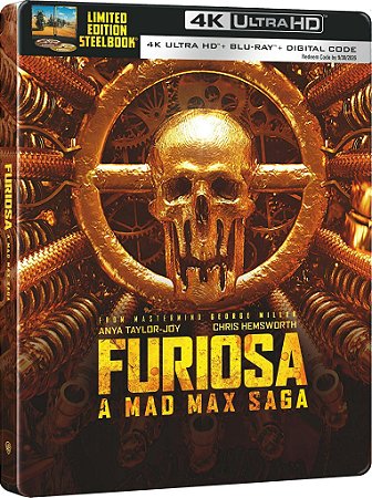 4K UHD + Blu-Ray Furiosa A Saga Mad Max - Anya Taylor Joy - Chris Hemsworth