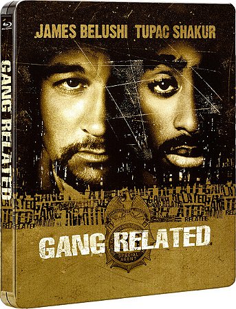 Blu-ray SteelBook As Duas Faces da Lei | Gang Related - James Belushi - Tupac Shakur