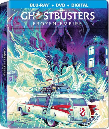 Blu-ray SteelBook Ghostbusters Apocalipse do Gelo | New Empire Caça-Fantasmas