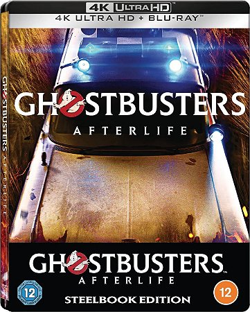 4K UHD + Blu-Ray SteelBook Ghostbusters Mais Além - Caça-Fantasmas - Legendado