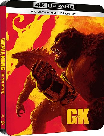4K UHD + Blu-Ray SteelBook Godzilla vs. Kong