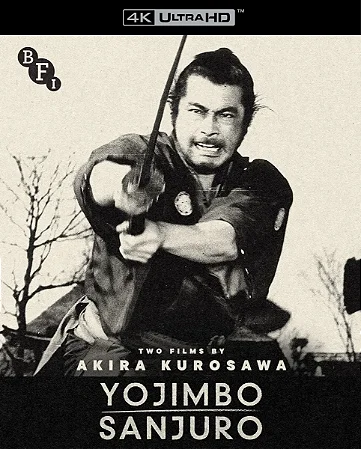 4K UHD + Blu-Ray Yojimbo Sanjuro - Akira Kurosawa - Lacrado