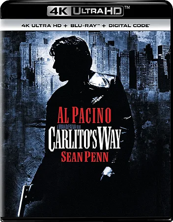 4K UHD + Blu-Ray O Pagamento Final | Carlito's Way - Al Pacino