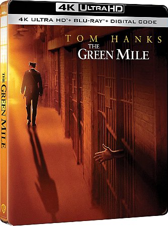 4K UHD + Blu-Ray SteelBook À Espera de Um Milagre | The Green Mile - Tom Hanks - Dublado e Legendado