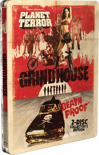 Blu-ray SteelBook Planeta Terror e Prova de Morte | Grindhouse - Planet Terror - Death Proof - Tarantino