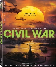 Blu-Ray Guerra Civil | Civil War - Kirsten Dunst - Wagner Moura - Alex Garland