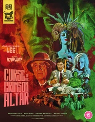 Blu-Ray A Maldição Do Altar Escarlate | Curse Of The Crimson Altar - Christopher Lee
