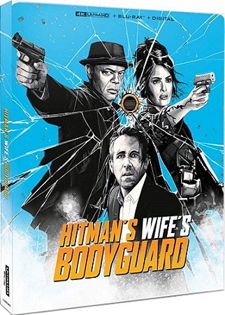 4K UHD + Blu-ray SteelBook Dupla Explosiva e a Primeira Dama do Crime | Hitman's Wife's Bodyguard