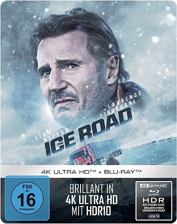 4K UHD + Blu-Ray SteelBook Missão Resgate | The Ice Road - Liam Neeson