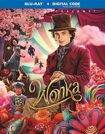 Blu-Ray Wonka - Timothée Chalamet