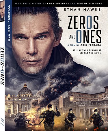 Blu-Ray Zero e Uns | Zeros and Ones - Ethan Hawke - Abel Ferrara - Legendado