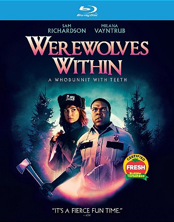 Blu-Ray Um Lobo Entre Nós | Werewolves Within - Sam Richardson