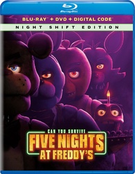 Blu-Ray Five Nights At Freddy's O Pesadelo Sem Fim - Lacrado