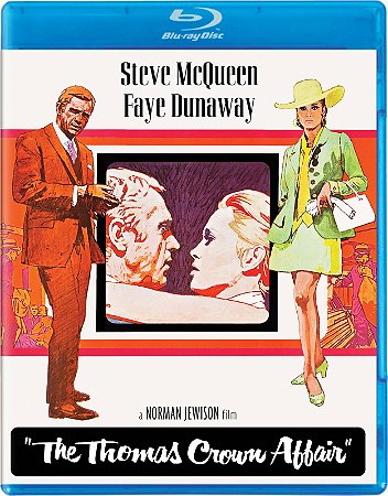 Blu-Ray Crown a Arte do Crime | The Thomas Crown Affair - Steve McQueen - Faye Dunaway