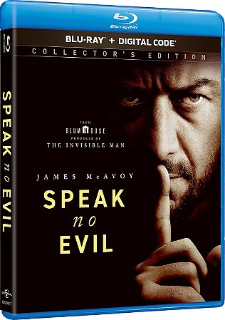 Blu-Ray Speak Não fale o Mal | No Evil - James McAvoy