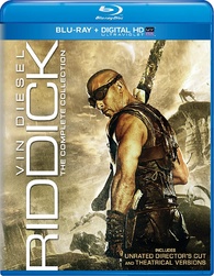Blu-Ray Coleção Riddick - Vin Diesel - Lacrado