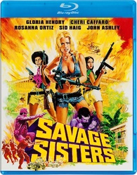 Blu-Ray Savage Sisters - Gloria Hendry - Lacrado