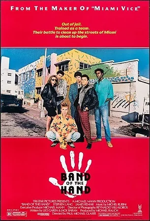 Blu-Ray A Quadrilha da Mão | Band Of The Hand - Lacrado