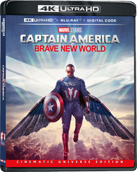 4K UHD + Blu-Ray Capitão América Admirável Mundo Novo | Anthony Mackie - Marvel