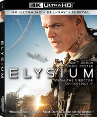 4K UHD + Blu-Ray Elysium - Matt Damon - Jodie Foster - Dublado