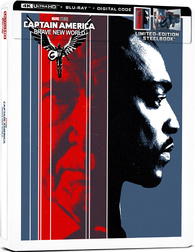 4K UHD + Blu-Ray SteelBook Capitão América Admirável Mundo Novo | Captain America Brave New World - Anthony Mackie - Marvel
