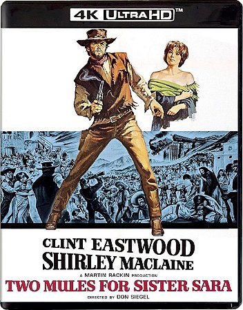 4K UHD + Blu-Ray Os Abutres Têm Fome | Two Mules For Sister Sara - Clint Eastwood