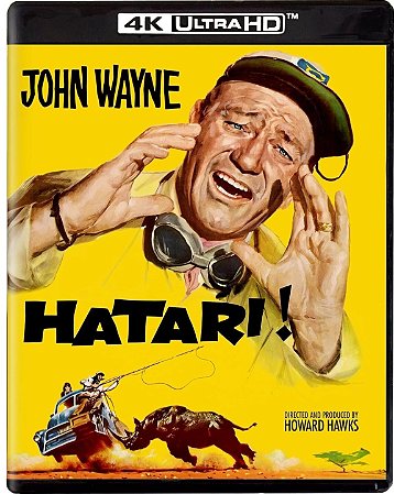 4K UHD + Blu-Ray Hatari | Hatari! - John Wayne - Lacrado