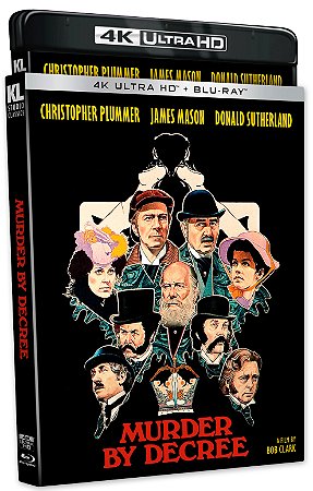 4K UHD + Blu-Ray Assassinato Por Decreto | Murder By Decree - Christopher Plummer