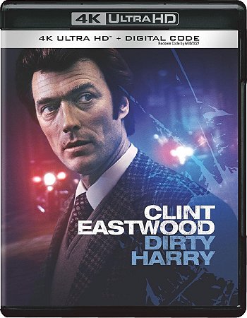 4K UHD Perseguidor Implacável |Dirty Harry - Clint Eastwood