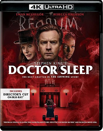 4K UHD + Blu-Ray Doutor Sono | Doctor Sleep - Stephen King - Legendado