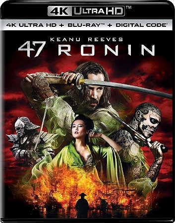4K UHD + Blu-Ray 47 Ronins | 47 Ronin - Keanu Reeves - Dublado e Legendado