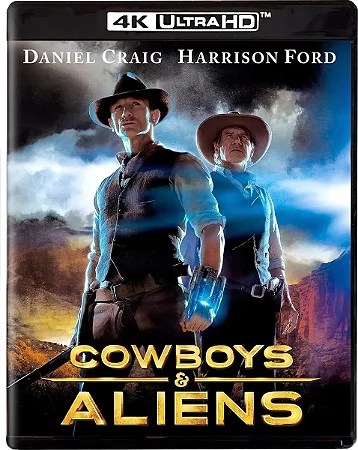 4K UHD + Blu-Ray Cowboys & Aliens - Daniel Craig - Harrison Ford