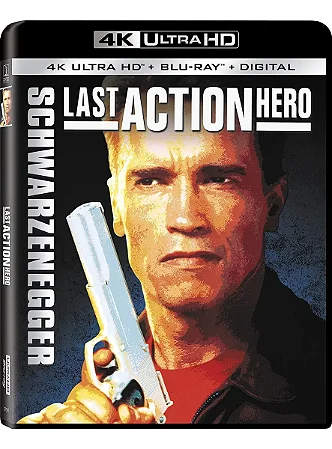 4K UHD + Blu-Ray O Último Grande Herói | Last Action Hero - Schwarzenegger - Dublado e Legendado