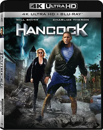 4K UHD + Blu-Ray Hancock - Will Smith - Charlize Theron - Dublado e Legendado