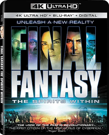 4K UHD + Blu-Ray Final Fantasy The Spirits Within - Legendado - Lacrado