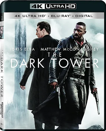 4K UHD + Blu-Ray A Torre Negra | The Dark Tower - Matthew McConaughey - Dublado e Legendado